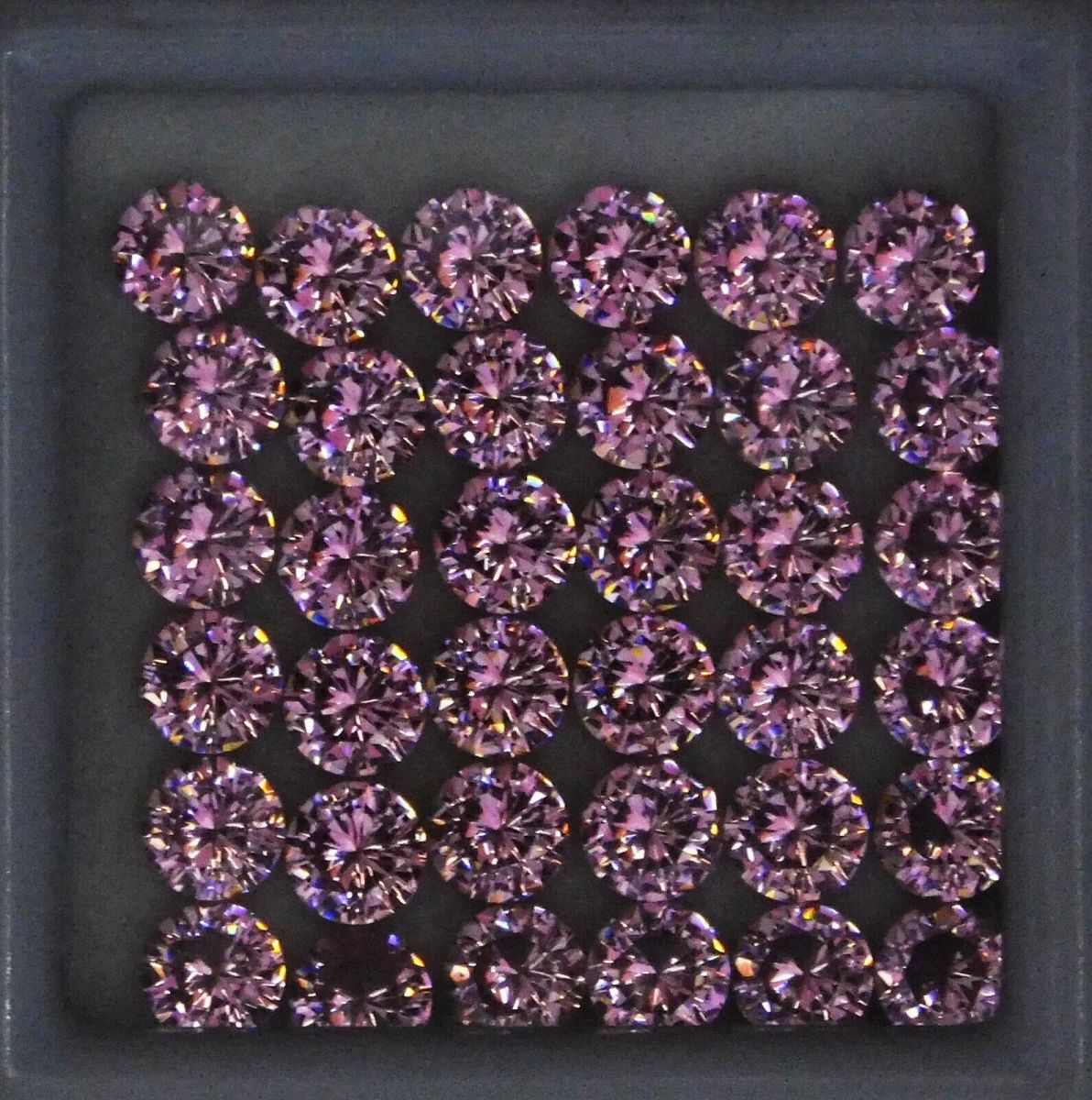 Pink Sapphire Loose Gemstone CERTIFIED 24 PCS Natural Lot 5 MM Round Diamond Cut