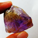 155.6 Ct Natural Ametrine CERTIFIED Uncut Rough Huge Multi-Color Loose Gemstone
