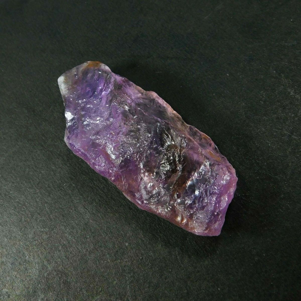 139 CT Natural Ametrine Rough CERTIFIED Bi-Color Huge Size Uncut Bolivian Rough