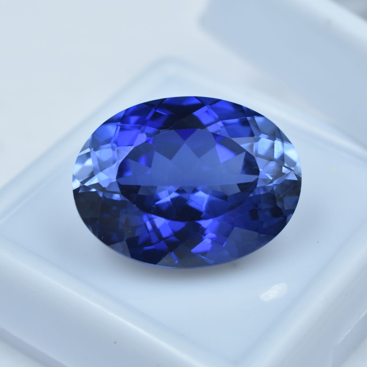 8.70 Ct Natural Blue Tanzanite Rare Oval Cut CERTIFIED Loose Gemstone For Ring