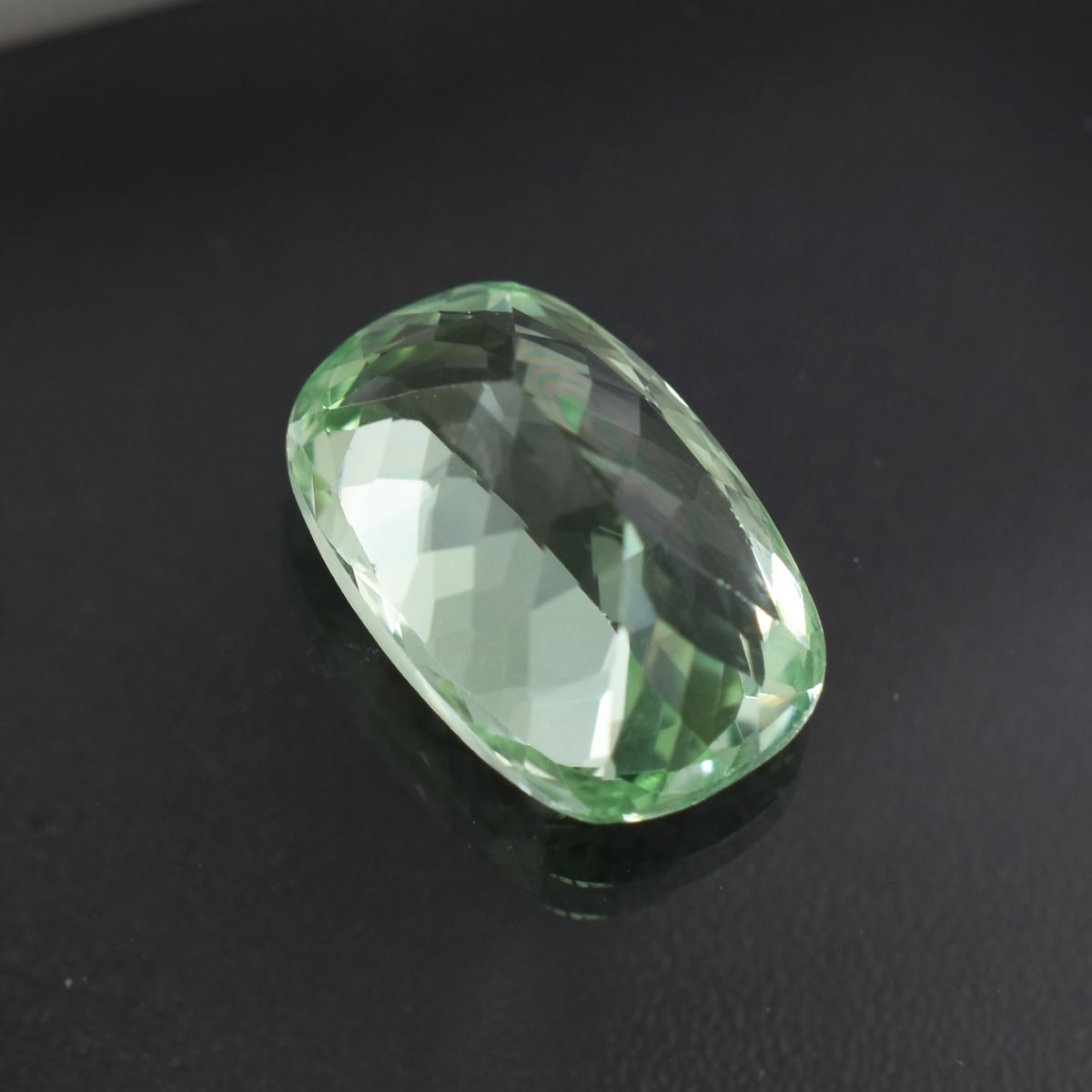 Natural Grandidierite CERTIFIED 11.05 Ct Bluish Green Cushion Cut Loose Gemstone