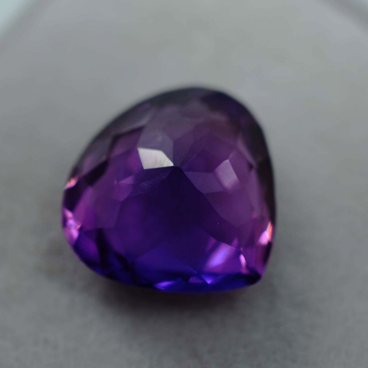 AAA++ TANZANITE loose gemstone Natural PURPLE 8.65 Ct CERTIFIED Pear Cut