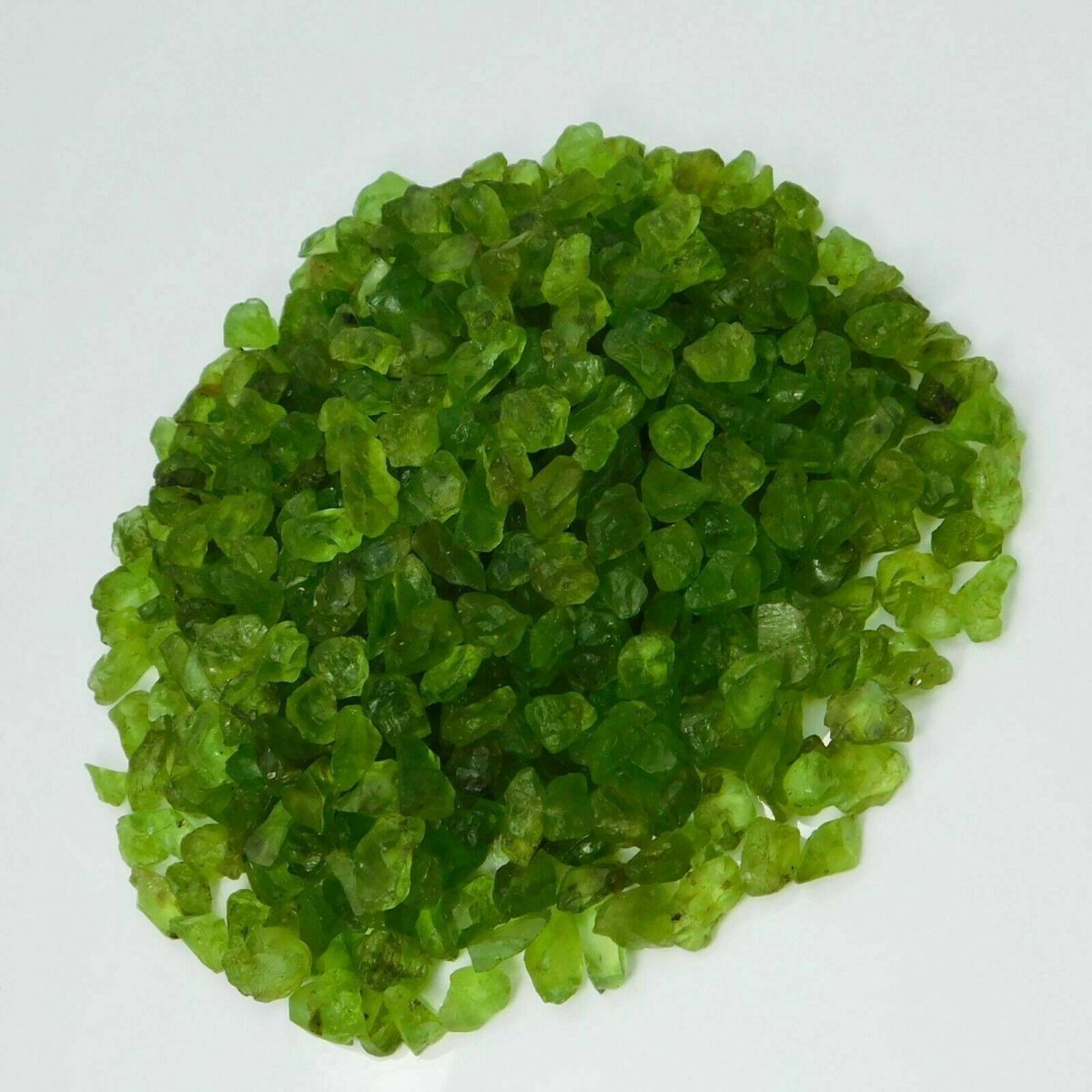 500.12 Ct NATURAL Peridot Green Uncut Rough CERTIFIED Rare Loose Gemstone Lot