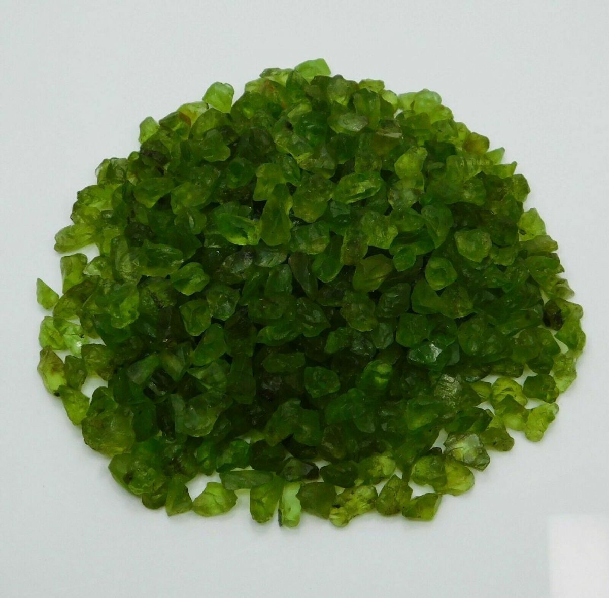 500.12 Ct NATURAL Peridot Green Uncut Rough CERTIFIED Rare Loose Gemstone Lot