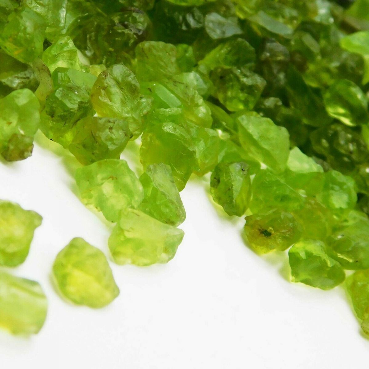 500.12 Ct NATURAL Peridot Green Uncut Rough CERTIFIED Rare Loose Gemstone Lot