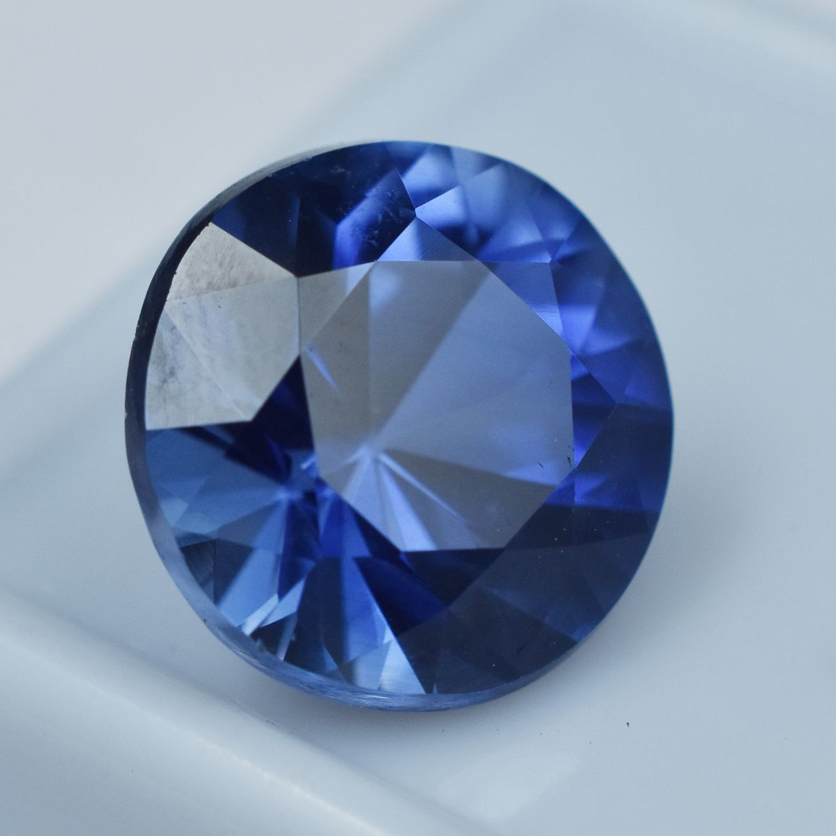 CERTIFIED Natural Blue Tanzanite Round Shape 8.90 Ct Loose Gemstone