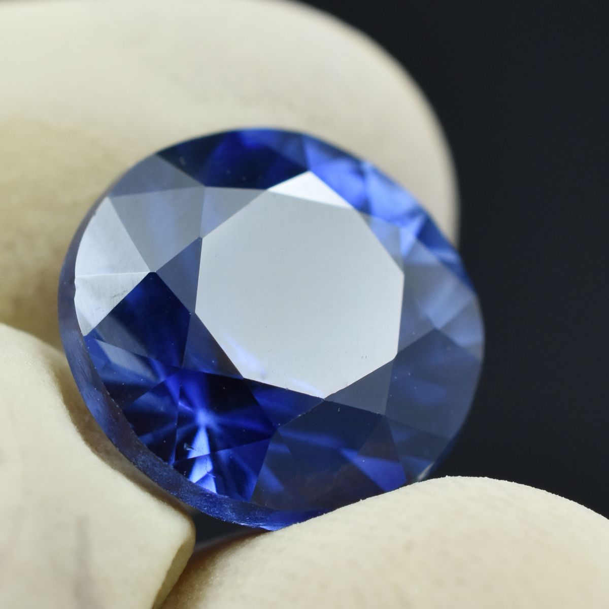 CERTIFIED Natural Blue Tanzanite Round Shape 8.90 Ct Loose Gemstone