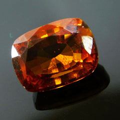 Orange Topaz CERTIFIED 10 Carat Natural Cushion Cut Loose Gemstone