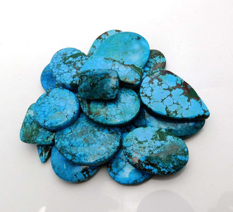 Blue Turquoise Gemstone Lot for jewelry making