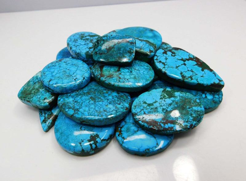 Blue Turquoise Gemstone Lot collector quality turquoise