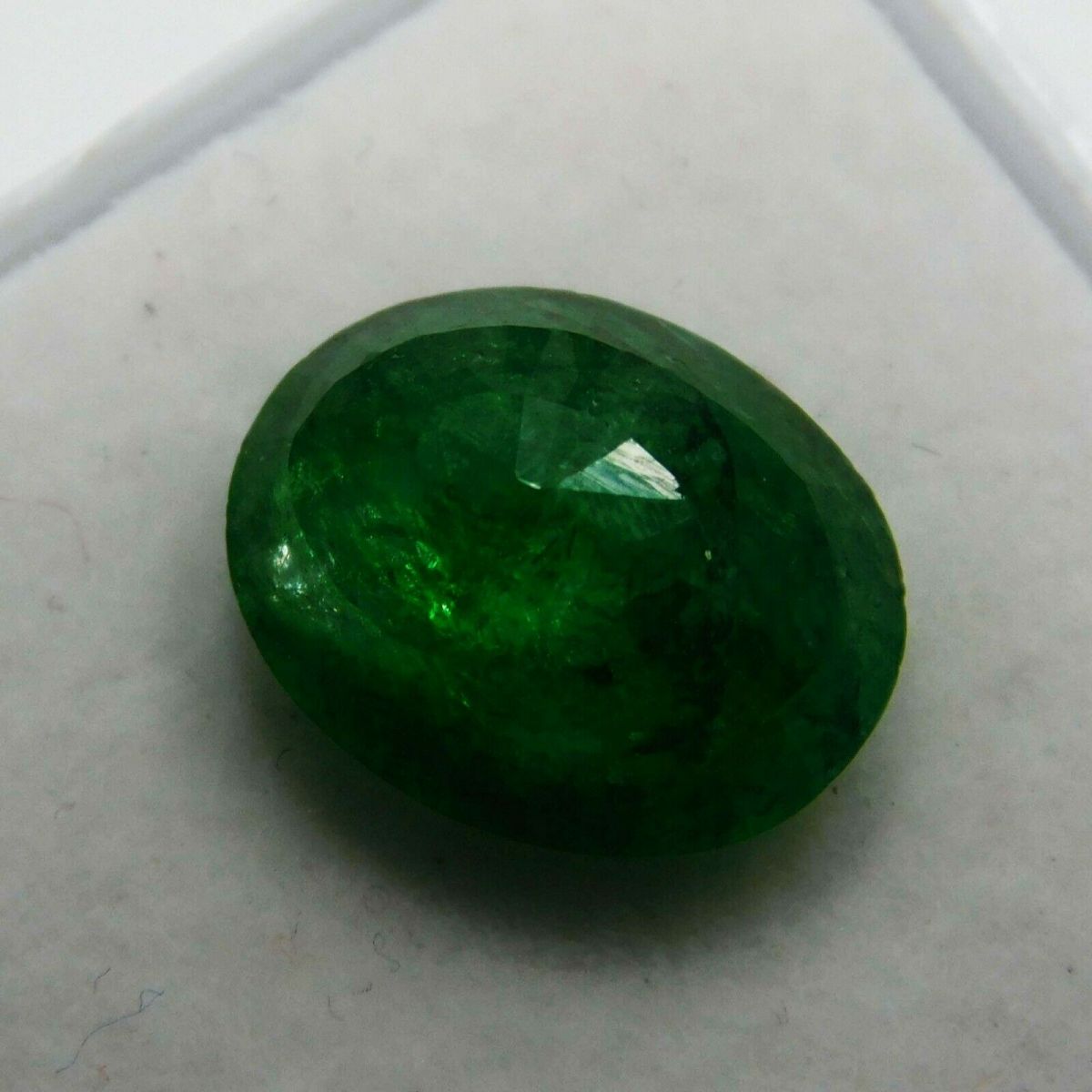 Green Emerald Oval Cut CERTIFIED 7 Carat Natural Colombian Loose Gemstone