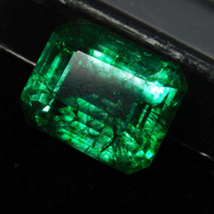 11 Ct Natural Untreated Green Colombian Emerald CERTIFIED Emerald Loose Gemstone