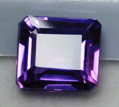 Natural Purple Taaffeite Ring Size 7 Ct Emerald Cut CERTIFIED Loose Gemstone