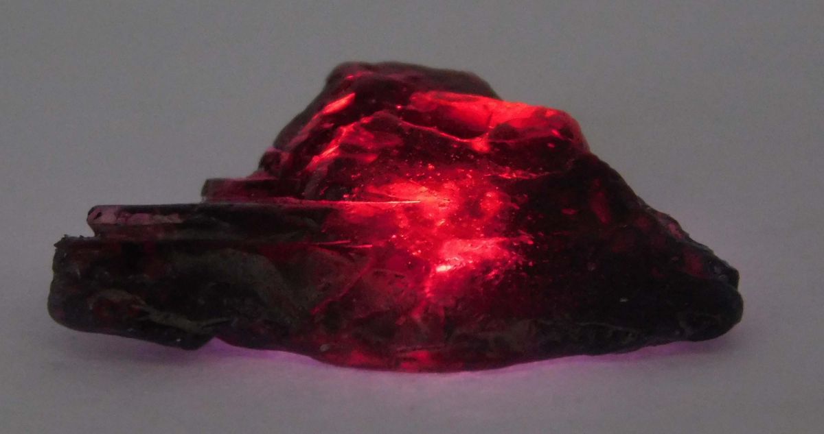 Red Ruby Huge Rough 12 Ct Natural Earth Mined CERTIFIED Loose Gemstone