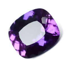 CERTIFIED Rare Purple Tanzanite 10.70 Ct Natural Cushion Cut Loose Gemstone