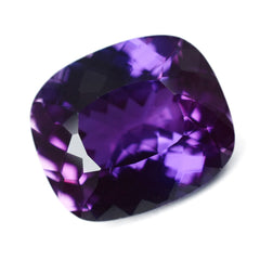 CERTIFIED Rare Purple Tanzanite 10.70 Ct Natural Cushion Cut Loose Gemstone