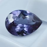 6.75 Ct Pear Cut Natural Alexandrite Color Change Loose Gemstone CERTIFIED