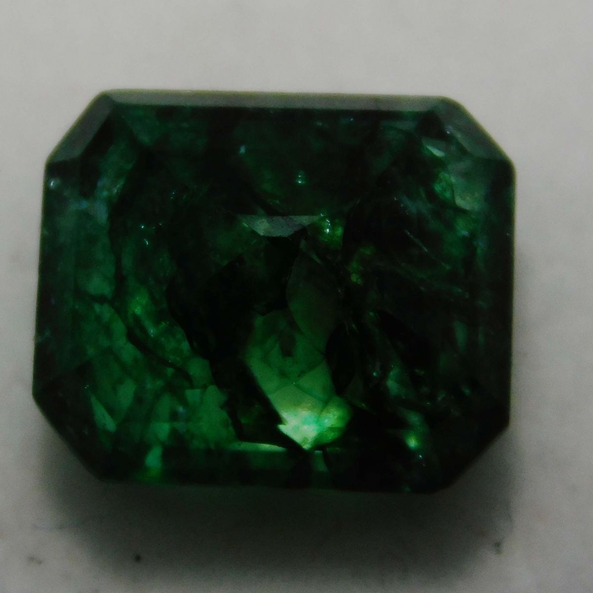 9.48 Ct Natural Green Colombian Emerald Emerald Cut CERTIFIED Loose Gemstone