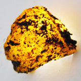 Natural Yellow Sapphire Huge Rough 68.62 Ct Earth Mined CERTIFIED Loose Gemstone