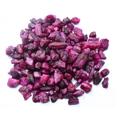 Ruby Uncut Rough CERTIFIED 100.00 Ct Natural Red Lot Loose Gemstone