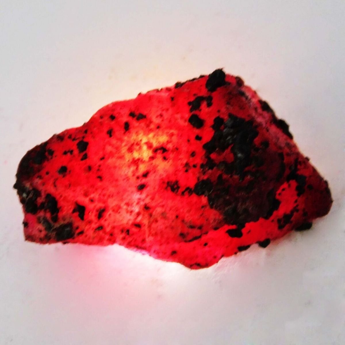 72.50 Ct NATURAL Ruby Huge ROUGH Earth Mined CERTIFIED Red Loose Gemstone