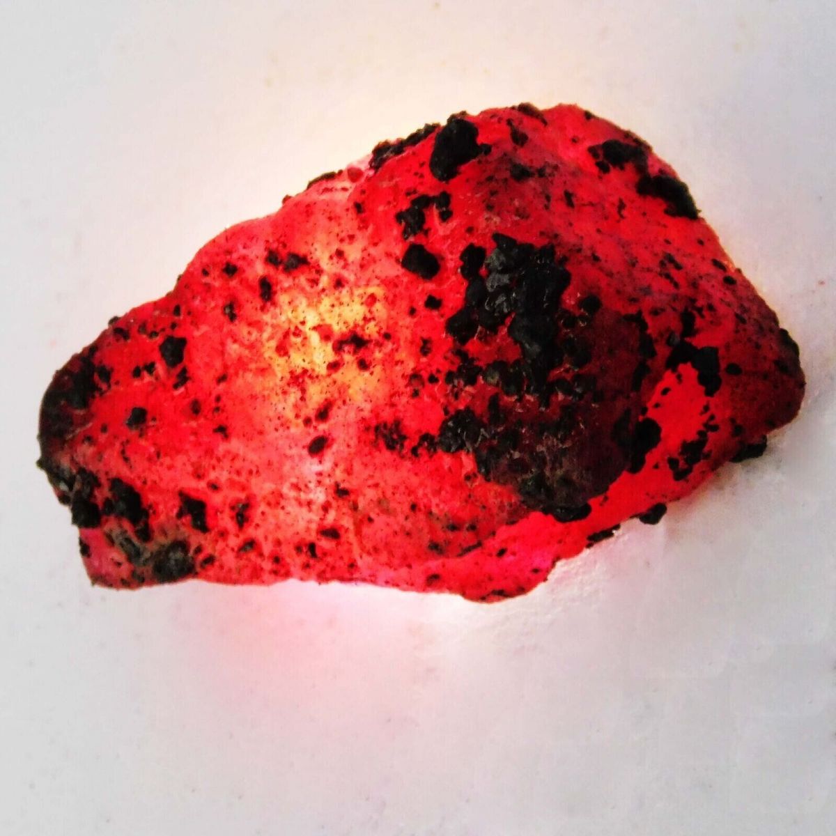 72.50 Ct NATURAL Ruby Huge ROUGH Earth Mined CERTIFIED Red Loose Gemstone