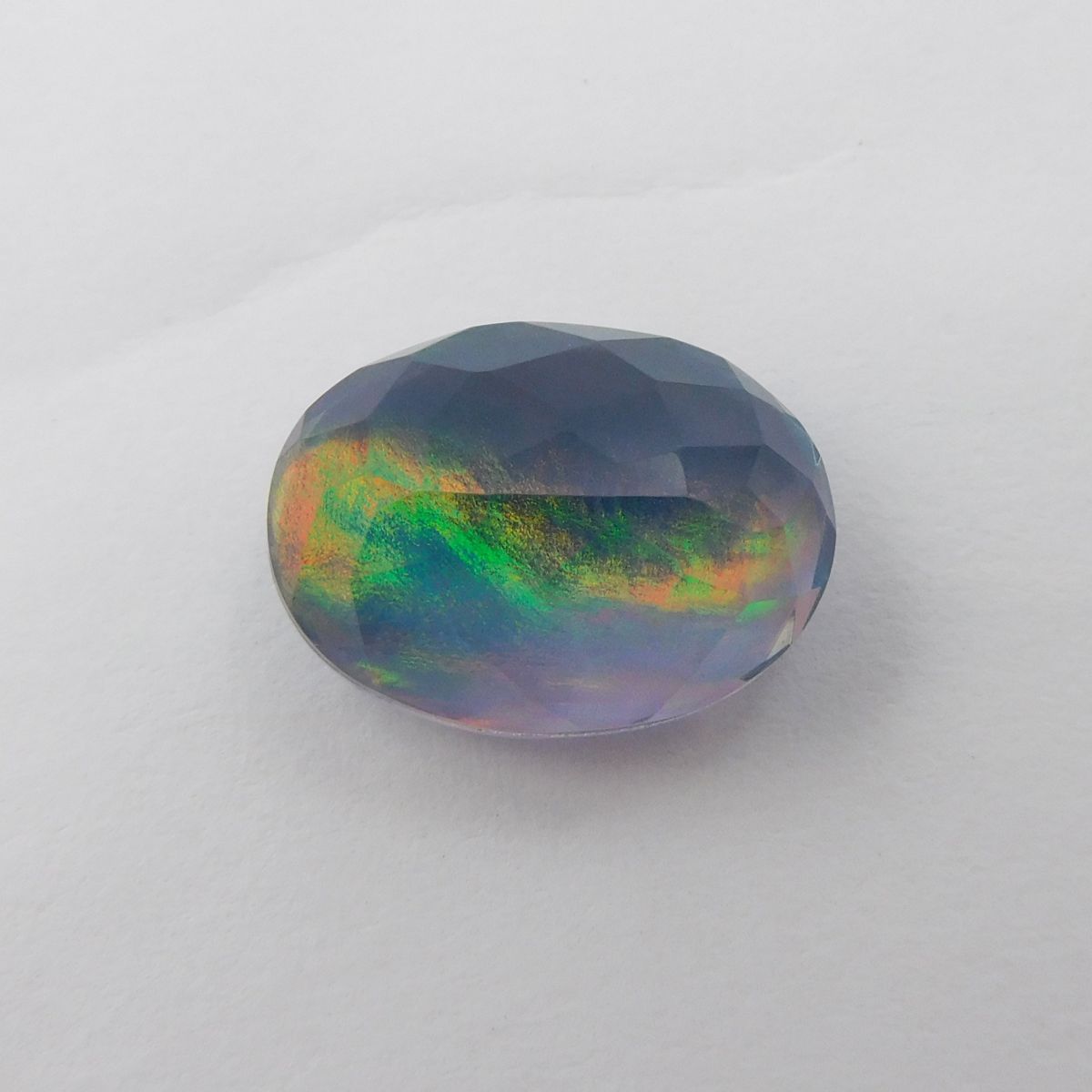 11.45 Ct Oval Cut Each Natural Doublet Boulder Opal CERTIFIED Loose Gemstone