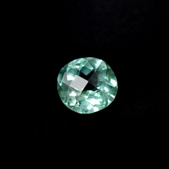 3.70 Ct Natural Bluish Green Montana Sapphire Loose Gemstone CERTIFIED Round Cut