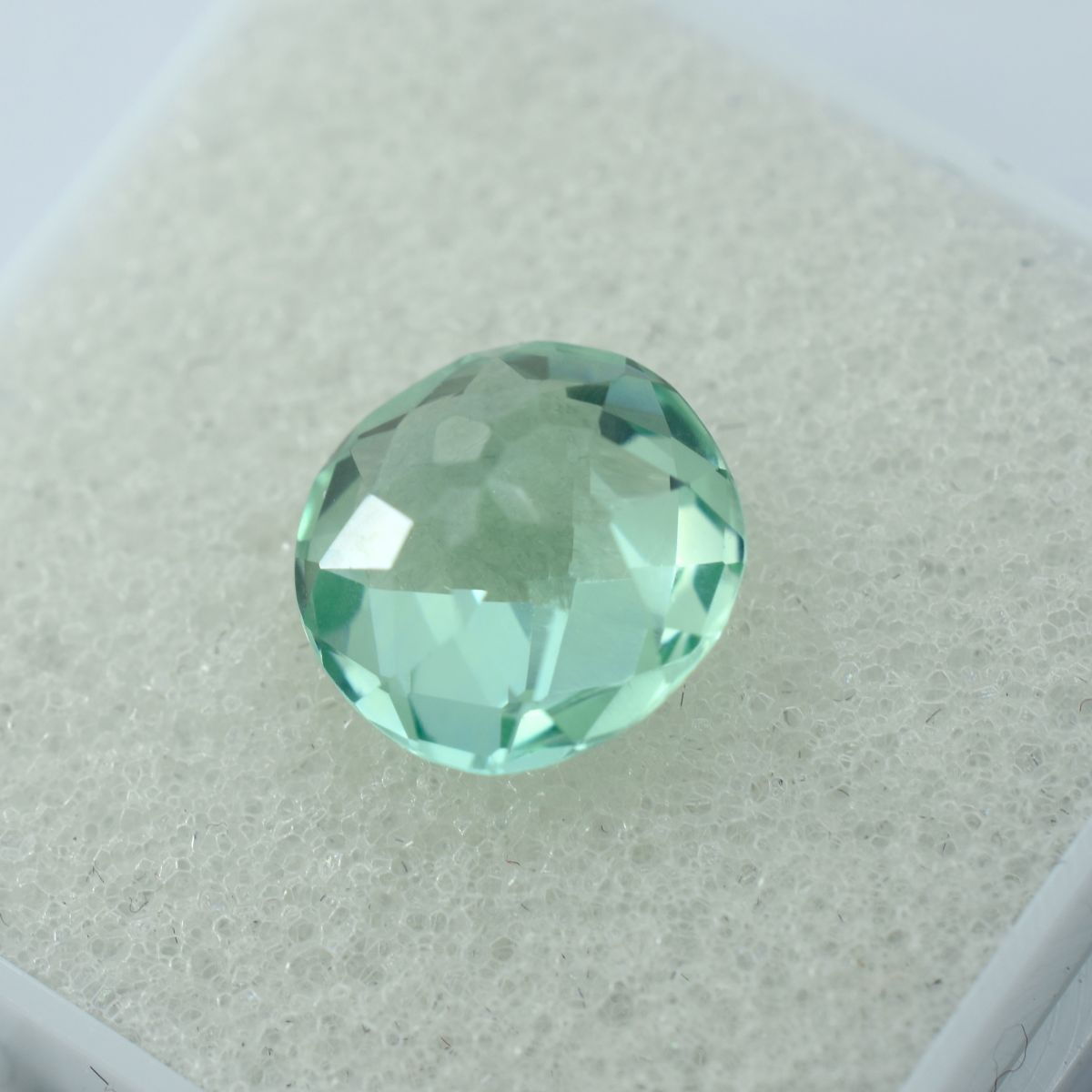 3.70 Ct Natural Bluish Green Montana Sapphire Loose Gemstone CERTIFIED Round Cut