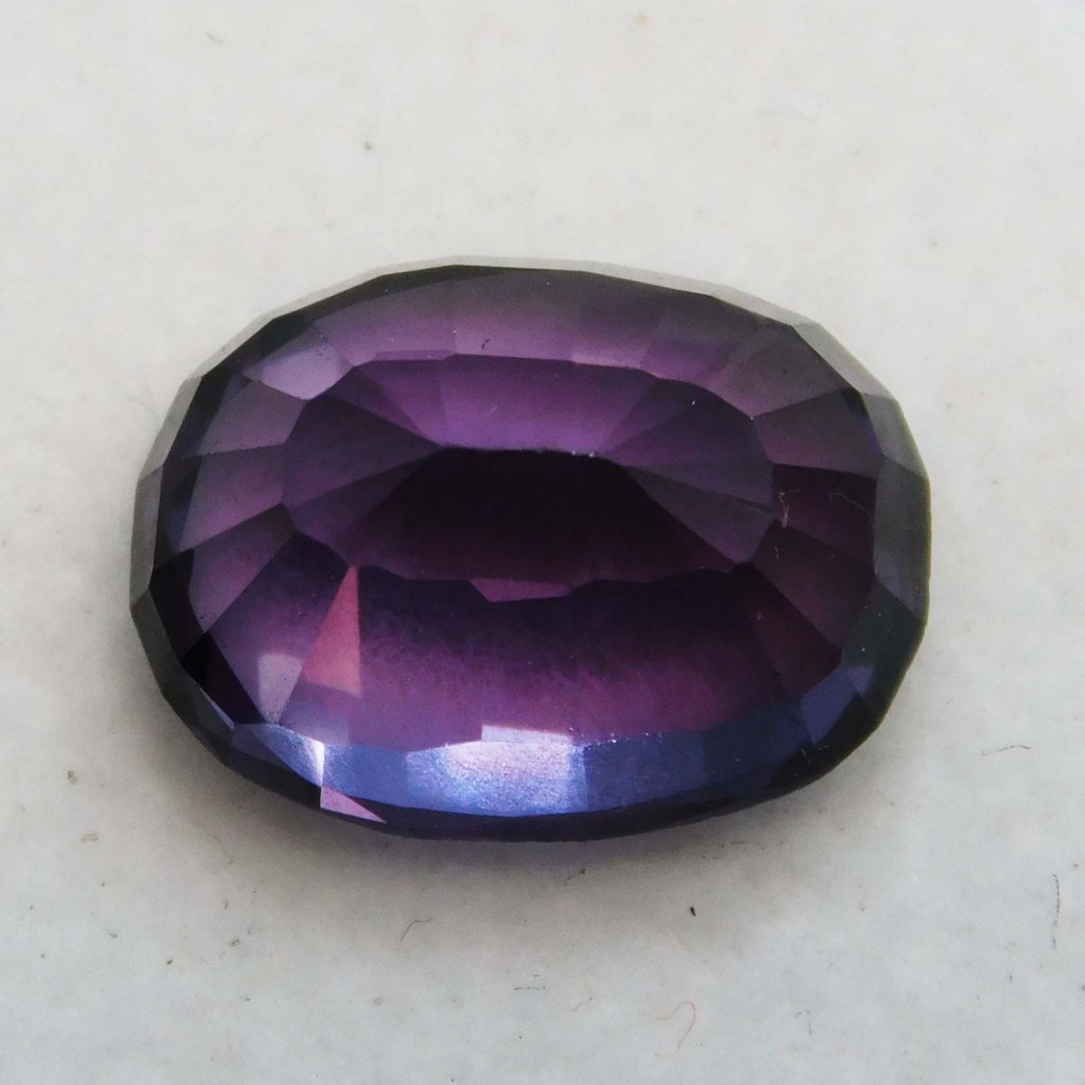 Natural Alexandrite Loose Gemstone 7 Ct CERTIFIED Color Change Oval Cut