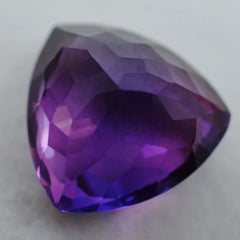 7.35 Ct Natural PURPLE Tanzanite TRILLION Cut CERTIFIED Rare Loose Gemstone