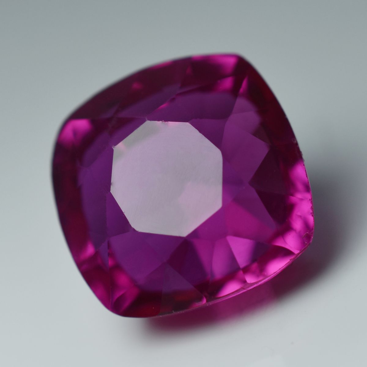 11.80 Ct CERTIFIED Natural Ceylon Sapphire Pink Loose Gemstone Square Cushion