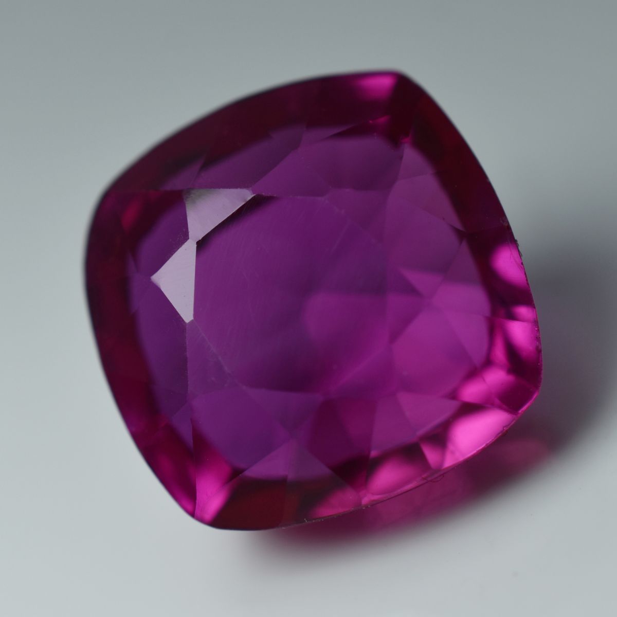 11.80 Ct CERTIFIED Natural Ceylon Sapphire Pink Loose Gemstone Square Cushion