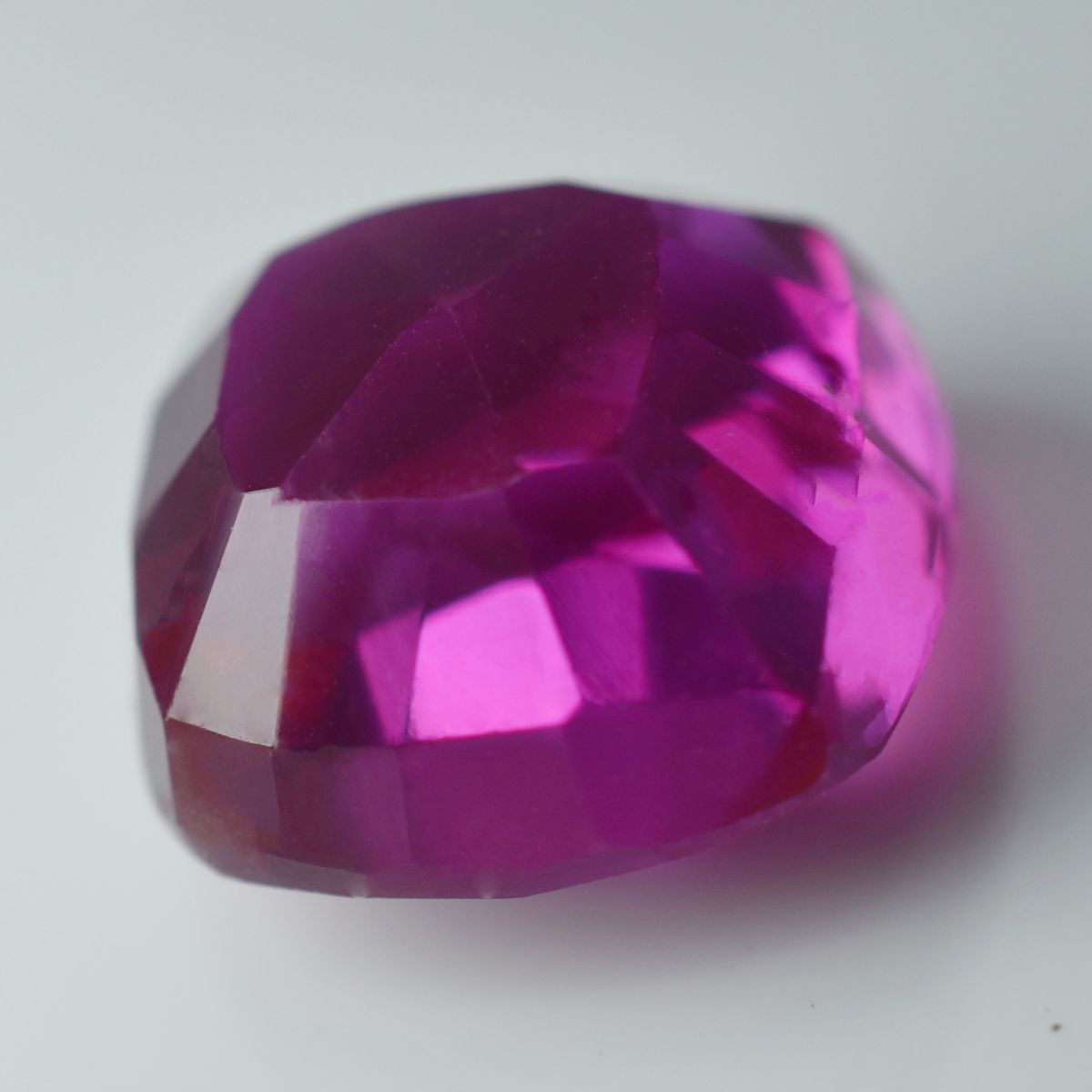 11.80 Ct CERTIFIED Natural Ceylon Sapphire Pink Loose Gemstone Square Cushion