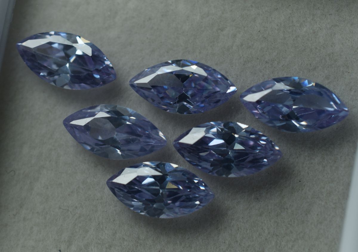 7x5 mm CERTIFIED Marquise Cut 49 Pcs Stunning Natural Sapphire Purple Gemstone