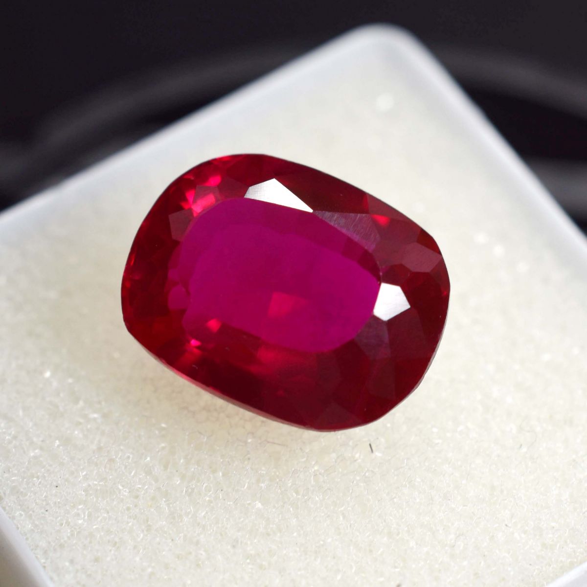 8.50 Ct Natural Genuine RED Ruby Cushion Shape CERTIFIED Rare Loose Gemstone