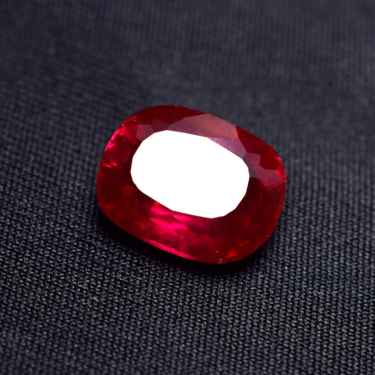 8.50 Ct Natural Genuine RED Ruby Cushion Shape CERTIFIED Rare Loose Gemstone