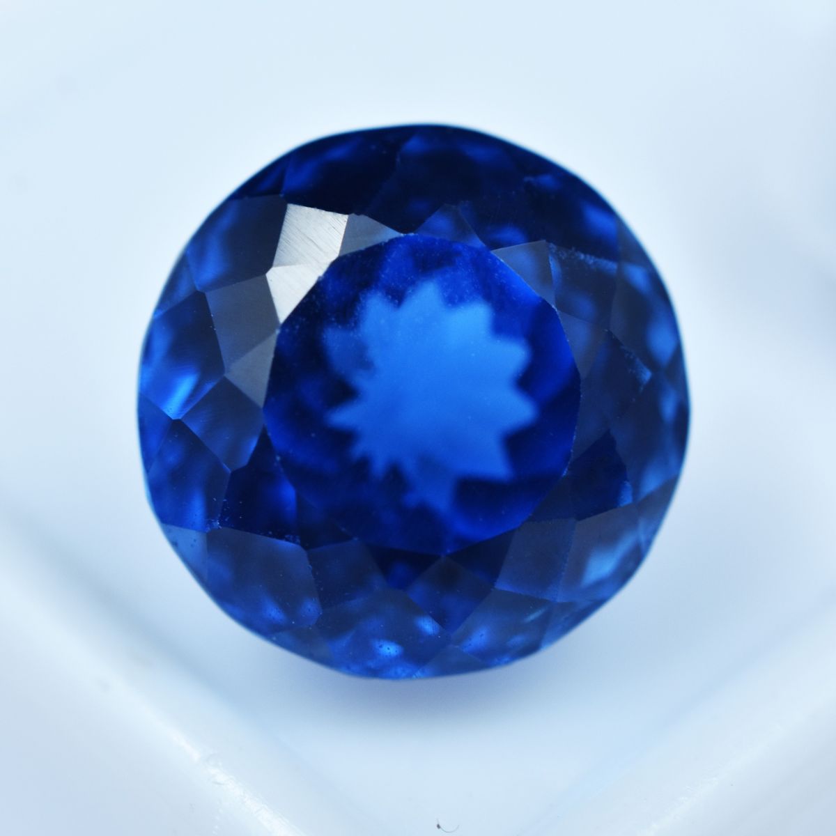 CERTIFIED Natural Genuine Teal Sapphire 7.80 Ct Blue Round Shape Loose Gemstone