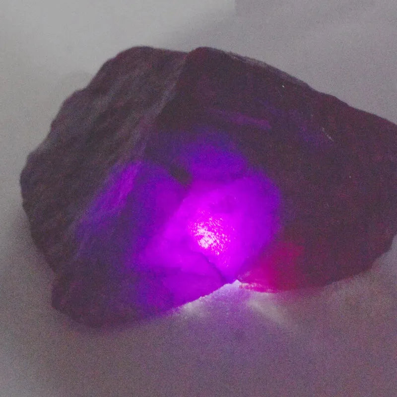 purple sapphire uncut raw 800 carat certified gemstone