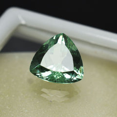 4.25 Ct NATURAL Grandidierite Bluish Green CERTIFIED Gemstone Trillion Shape