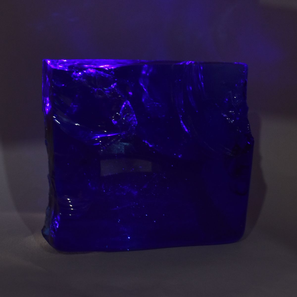 Blue Tanzanite 1800.25 Carat Lab-Created Uncut Rough Loose Gemstone CERTIFIED