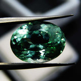 Jewelry Making Certified 10 Ct Natural Oval Cut Loose Gemstone Montana Sapphire
