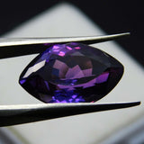 Natural Purple Tanzanite 6.95 Ct Marquise Cut CERTIFIED Loose Gemstone
