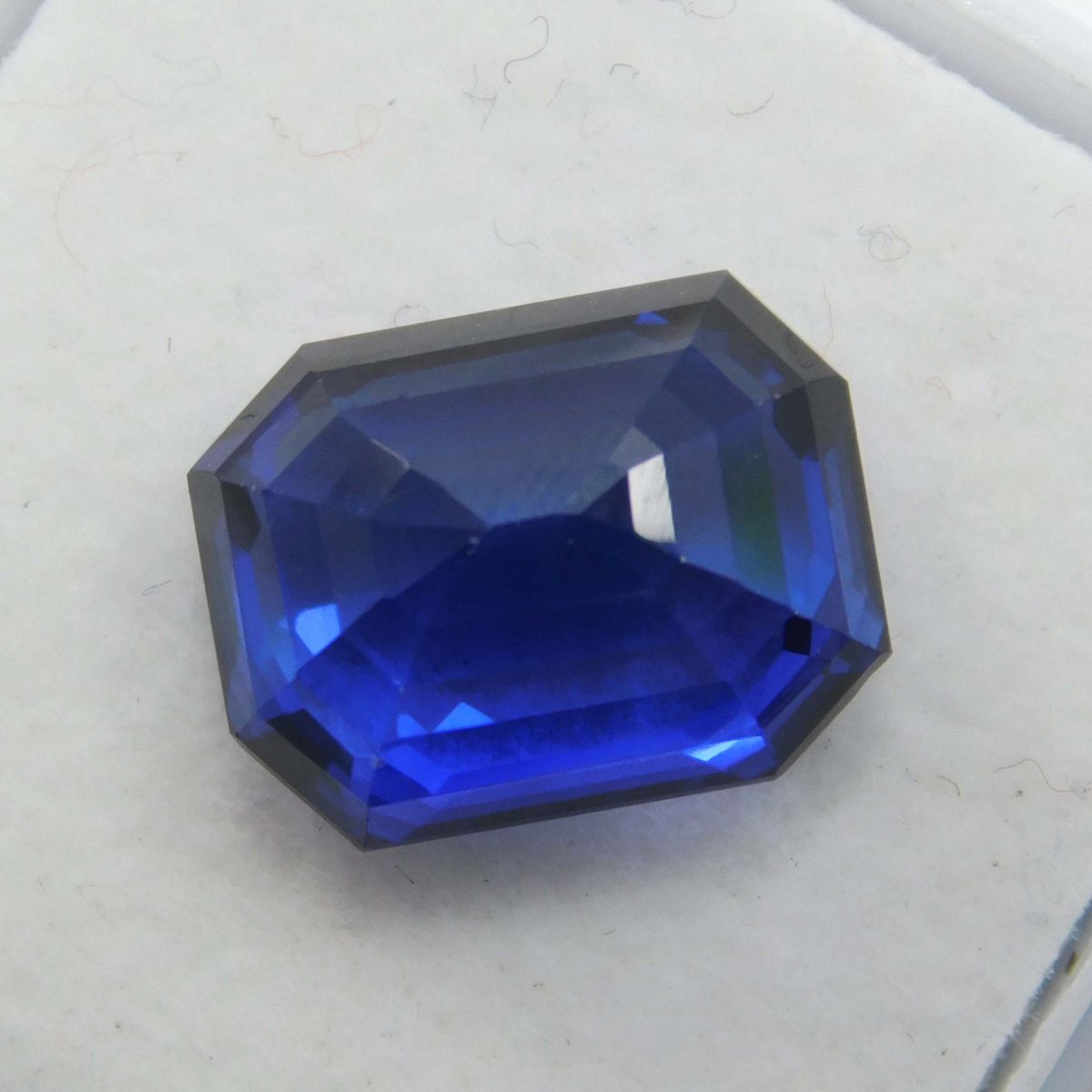 9.00 Ct CERTIFIED Natural Ceylon Sapphire Blue Emerald Cut Loose Gemstone