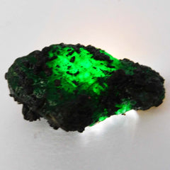 63 Carat Natural Emerald Huge Rough Earth Mined CERTIFIED Green Loose Gemstone