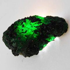 63 Carat Natural Emerald Huge Rough Earth Mined CERTIFIED Green Loose Gemstone