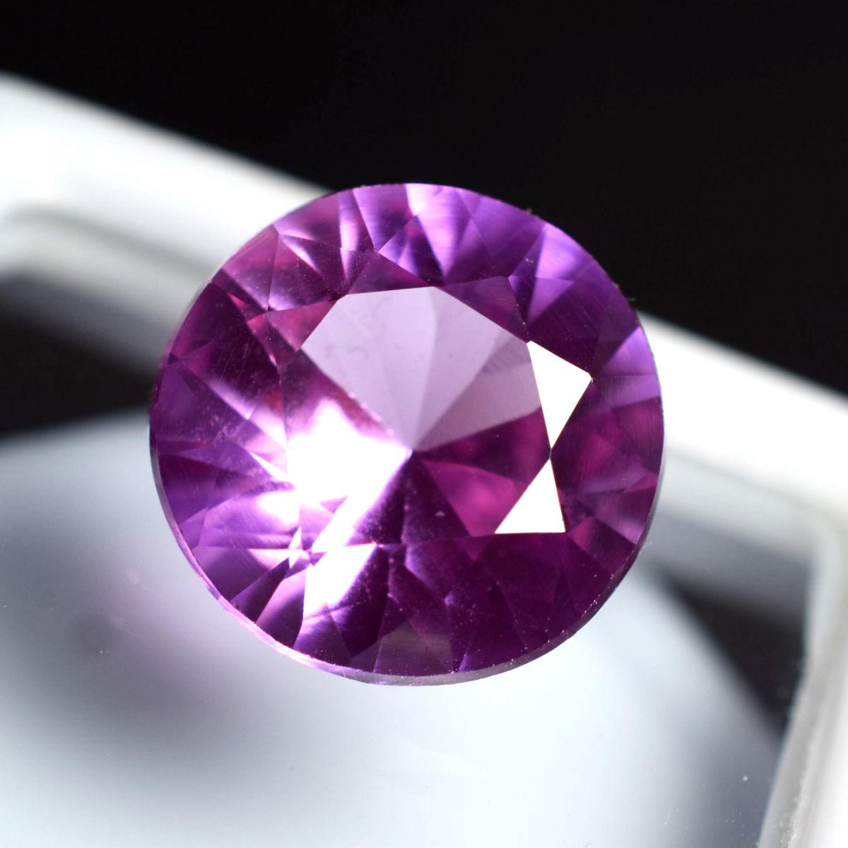 Sapphire Genuine 7.50 Ct Natural Rare Loose Gemstone CERTIFIED Pink Round Cut