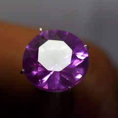 Sapphire Genuine 7.50 Ct Natural Rare Loose Gemstone CERTIFIED Pink Round Cut