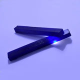 Natural 100.58Ct Blue Tanzanite Uncut Rough Loose Translucent Gemstone CERTIFIED