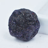 Uncut Rough Natural Brilliant Blue Sapphire 19.80 Ct CERTIFIED Loose Gemstone